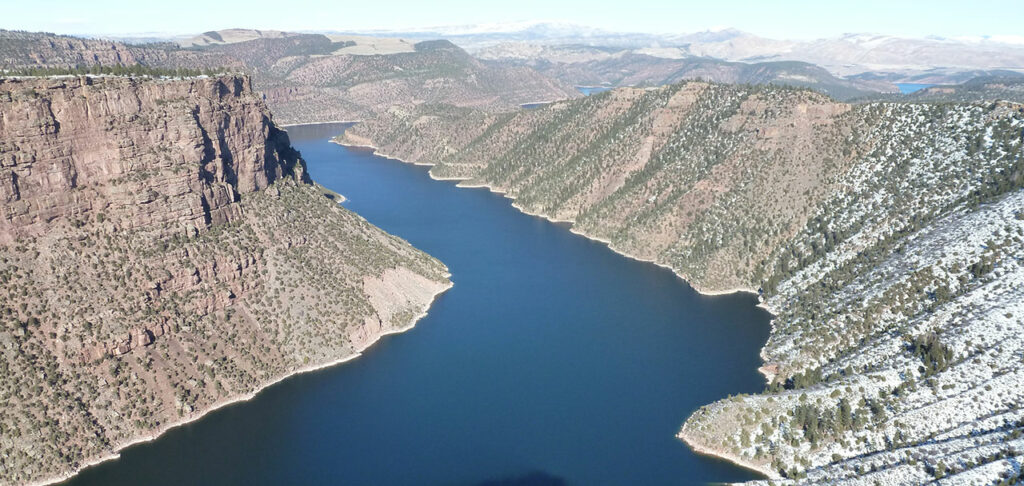 Colorado River in the winter